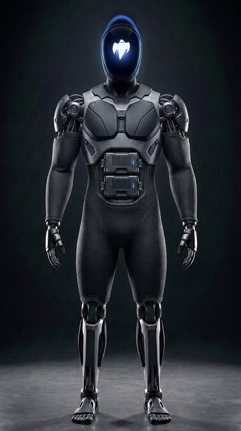 UNIT 01 twill shell with exposed shoulder actuators