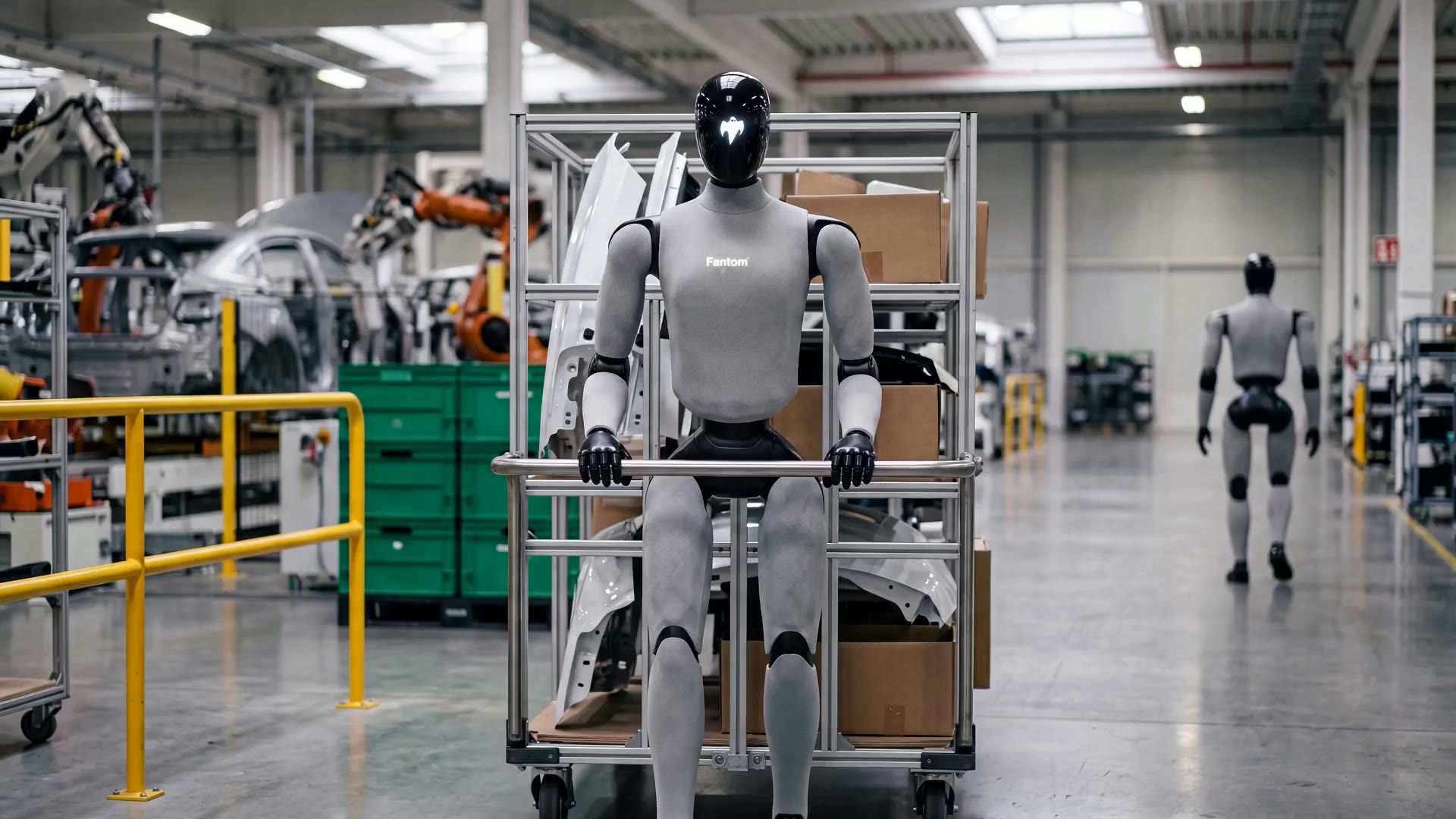 GHOST working autonomously on a factory floor