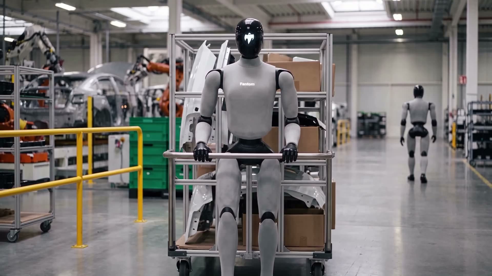 GHOST working autonomously on a factory floor