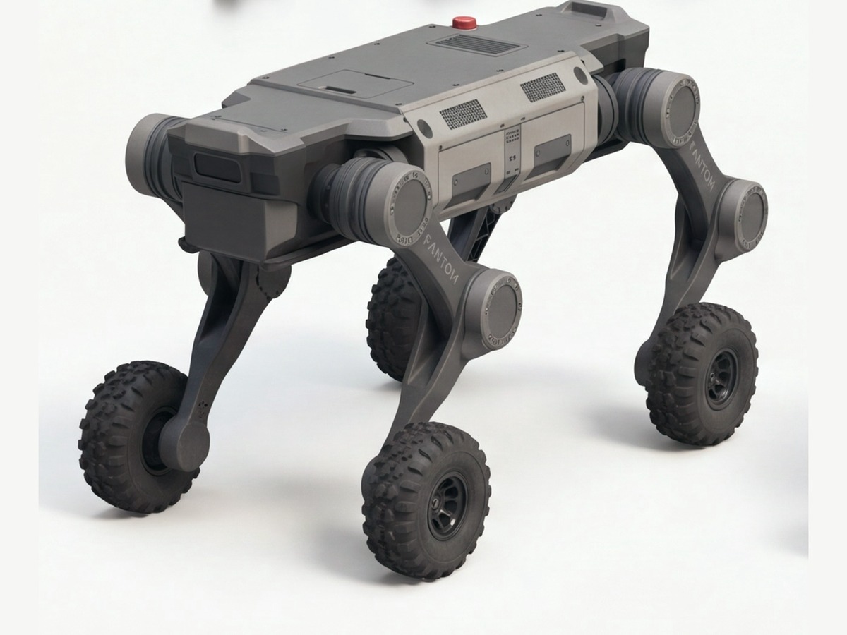 HOUND front three-quarter view